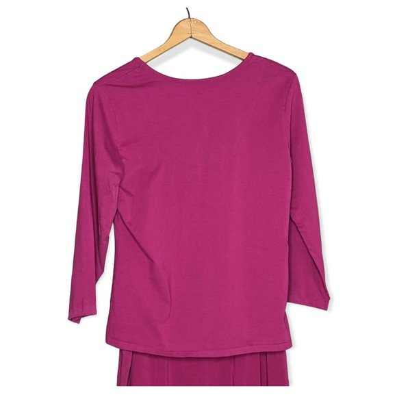 Fashion Bug Dark Pink Pajama Set Size XL - Picture 6 of 16